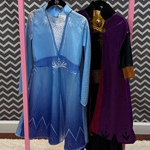 Disney Frozen 2 Elsa and Anna Costumes